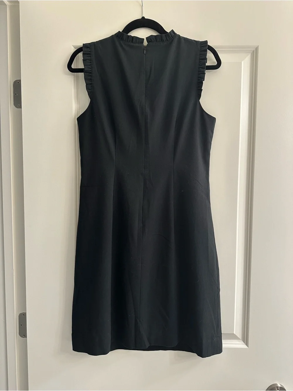 J Crew Factory Ruffleneck Dress - Picture 3 of 3